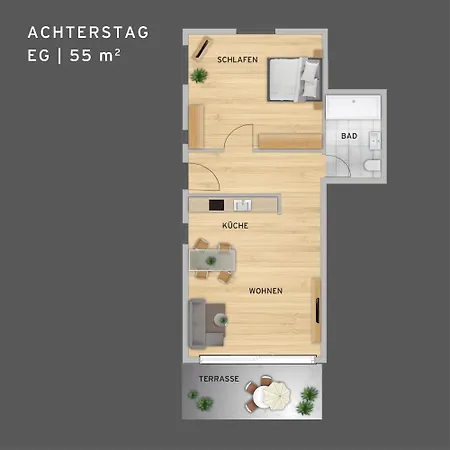 Winkelschiffchen V Im Ortszentrum *