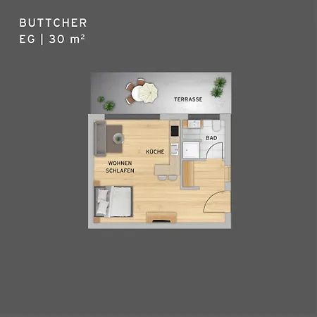 Winkelschiffchen V Im Ortszentrum 公寓 于斯德